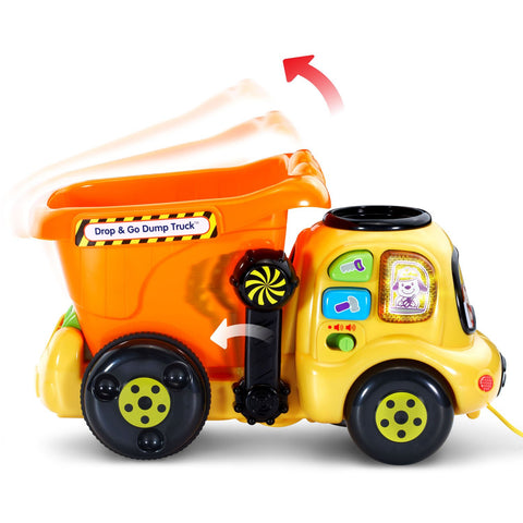 VTech Drop and Go Dump Truck, Orange