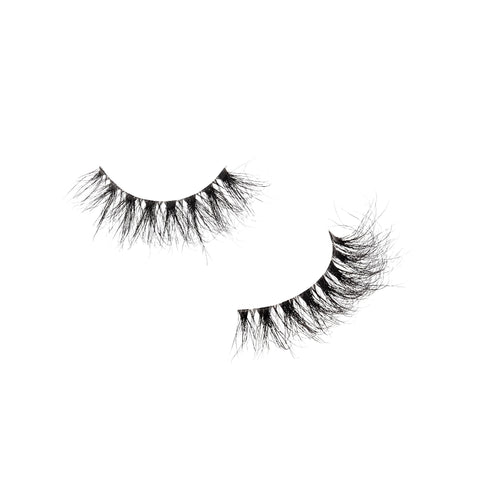 VLuxe Airy Mink False Eyelashes, 100% Real Mink Fake Eye Lash, Lightweight Superfine Clear Band for Natural Look, Classic Styles, Easy Apply & Comfort (Lucid Dream)