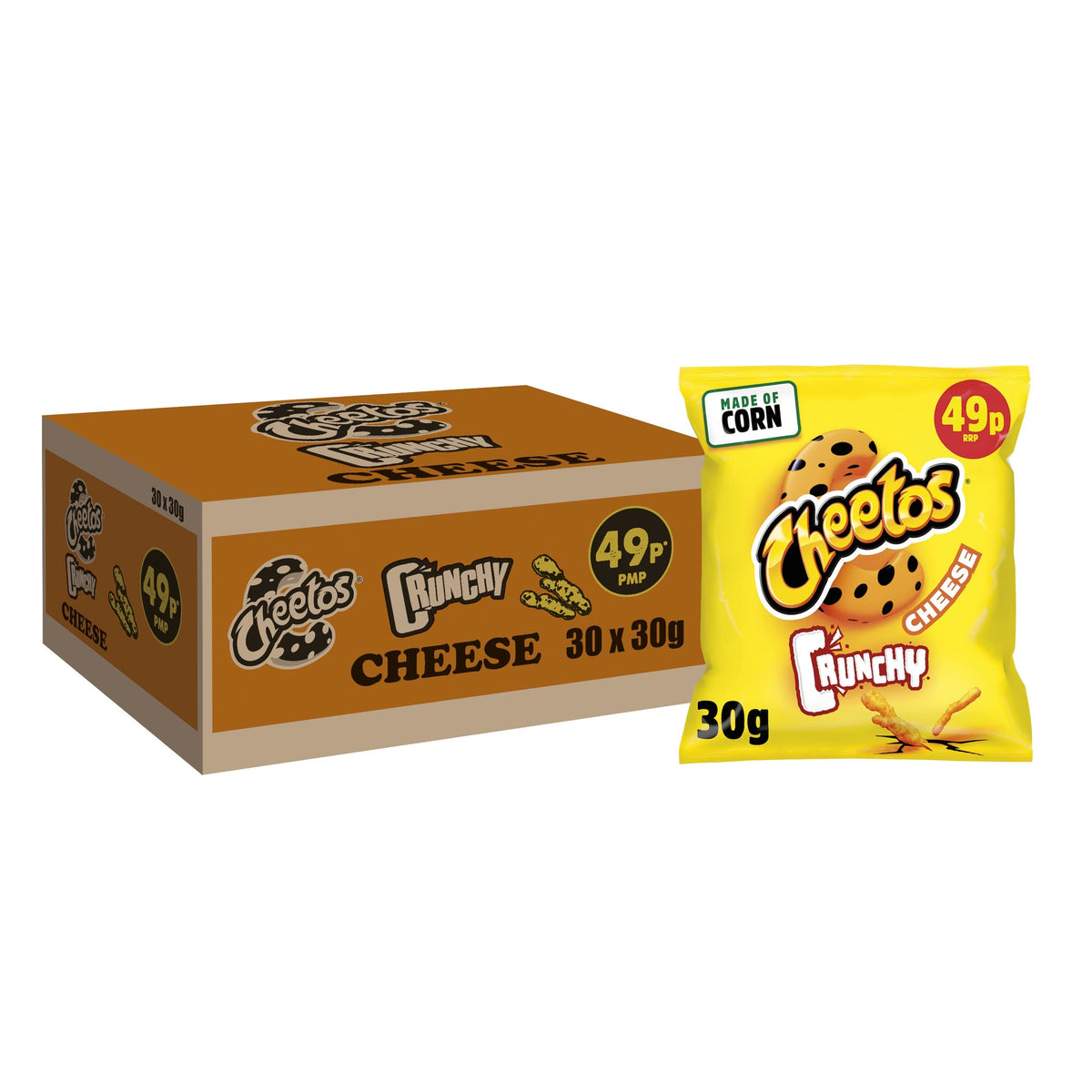 Cheetos Crunchy Cheese 30G PMP 49P (Case of 30)