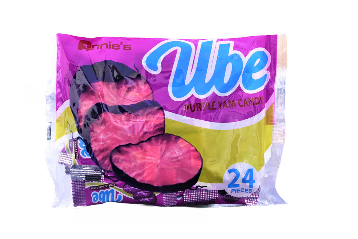 Annie's UBE - PURPLE YAM CANDY - Product of the Philippines - 180 g / 6.35 oz