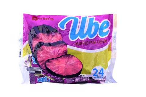 Annie's UBE - PURPLE YAM CANDY - Product of the Philippines - 180 g / 6.35 oz