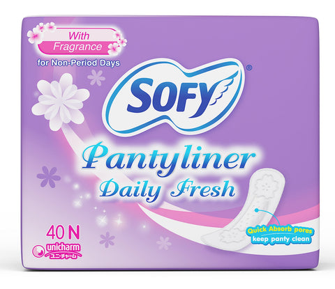 Sofy Daily Fresh Panty Liner - 40 Pieces