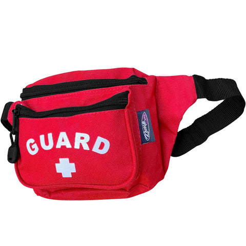 Recreation Supply Company Life Guard Fanny Pack, Red, One Size