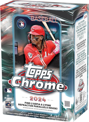 2024 Topps Chrome Baseball Blaster Box, Medium