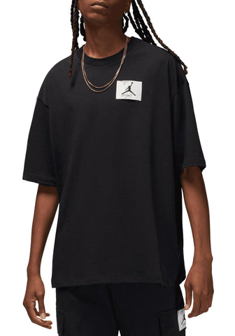 Flight Essentials Oversized Mens Short Sleeve Shirt (Black)