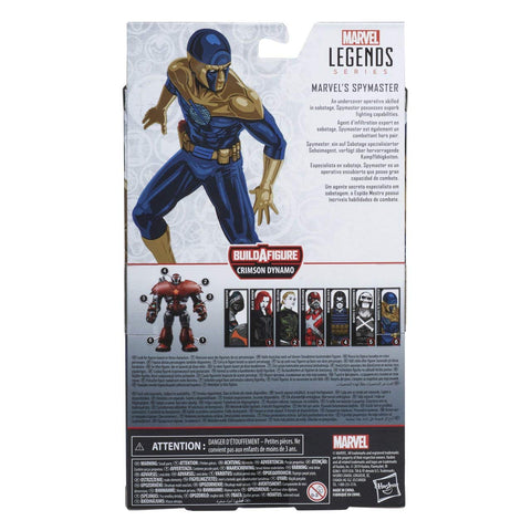 Marvel Hasbro Black Widow Legends Series 6-inch Collectible Spymaster Action Figure Toy, Premium Design, 1 Accessory, Ages 4 and Up