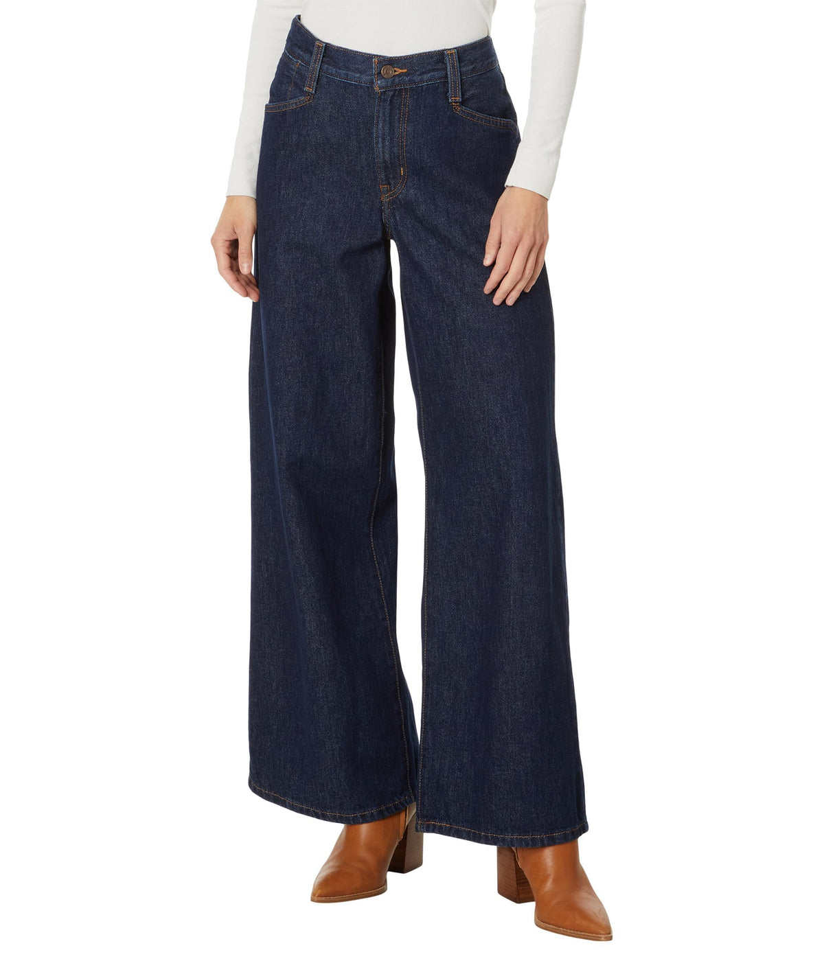 Levi's Women's 94 Baggy Wide Leg Jean (Also Available in Plus), (New) Shaded View, 24