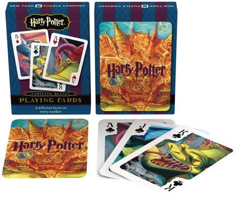 New York Puzzle Company Harry Potter Beasts Cards