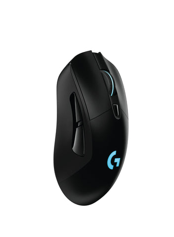 Logitech G703 Lightspeed Gaming Mouse with POWERPLAY Wireless Charging Compatibility, Black