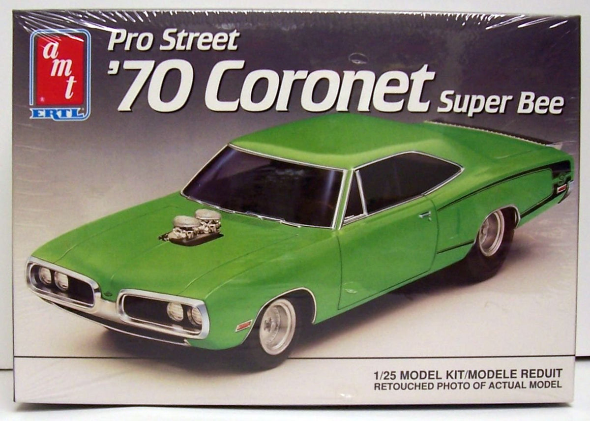 AMT Ertl #6140 Pro Street '70 Coronet Super Bee 1:25 Plastic Model Kit