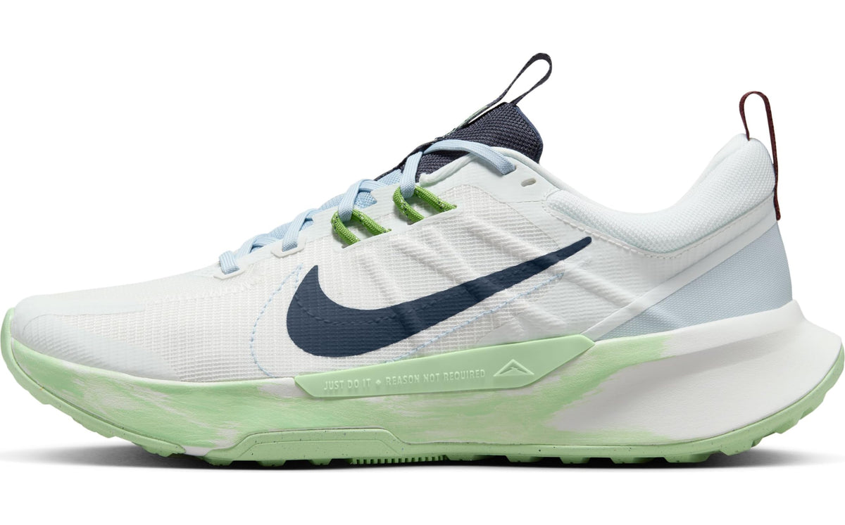 Nike Juniper Trail 2 Men's Trail Running Shoes (DM0822-103, Summit White/Vapor Green) Size 11