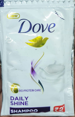 DOVE DAILY SHINE SHAMPOO SACHET-PACK OF 64