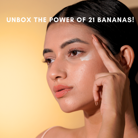 The Skin Diet Company Banana Under Eye Cream for Dark circles & Dry Eyes