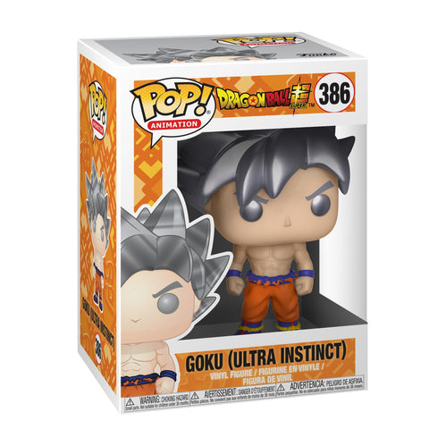 Funko Pop! Animation: DBS - Goku - (Ultra Instinct Form) - Dragon Ball - Collectable Vinyl Figure - Gift Idea - Official Merchandise - Toys for Kids & Adults - Anime Fans