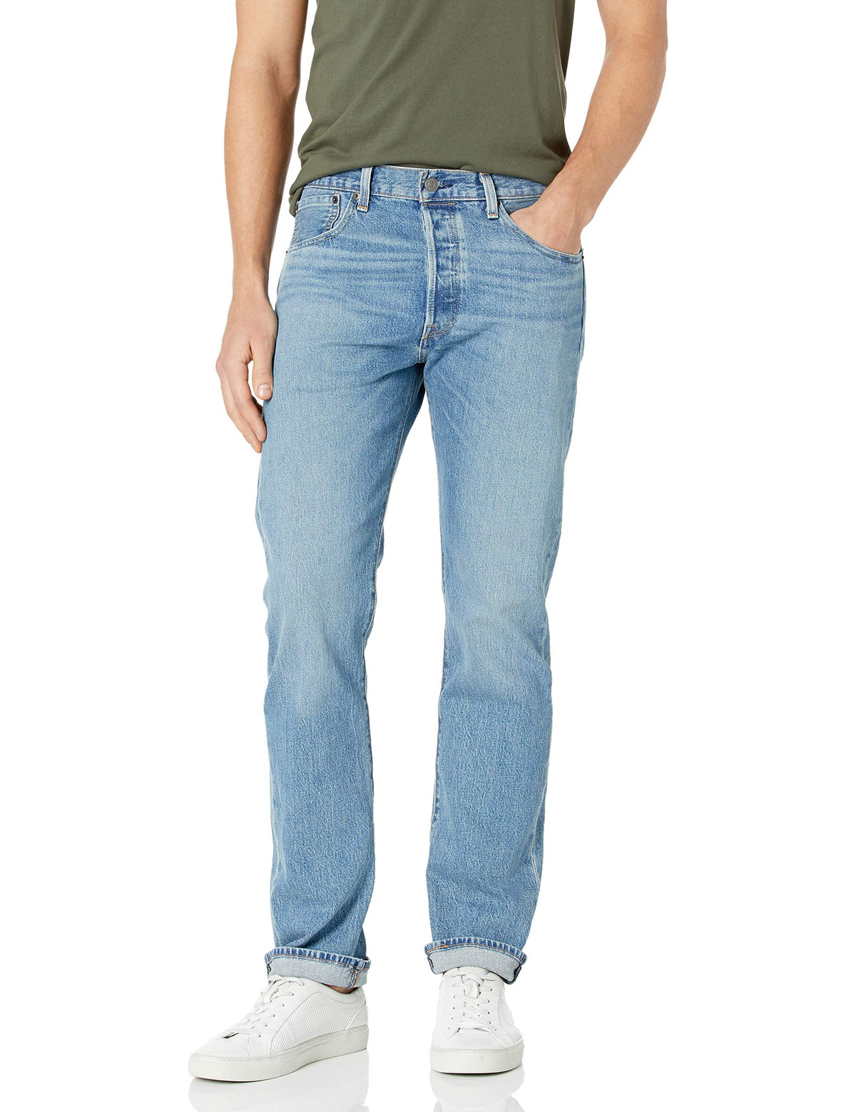 Levi's Men's 501 Original Fit Jeans (Also Available in Big & Tall), The Ben, 40W x 32L