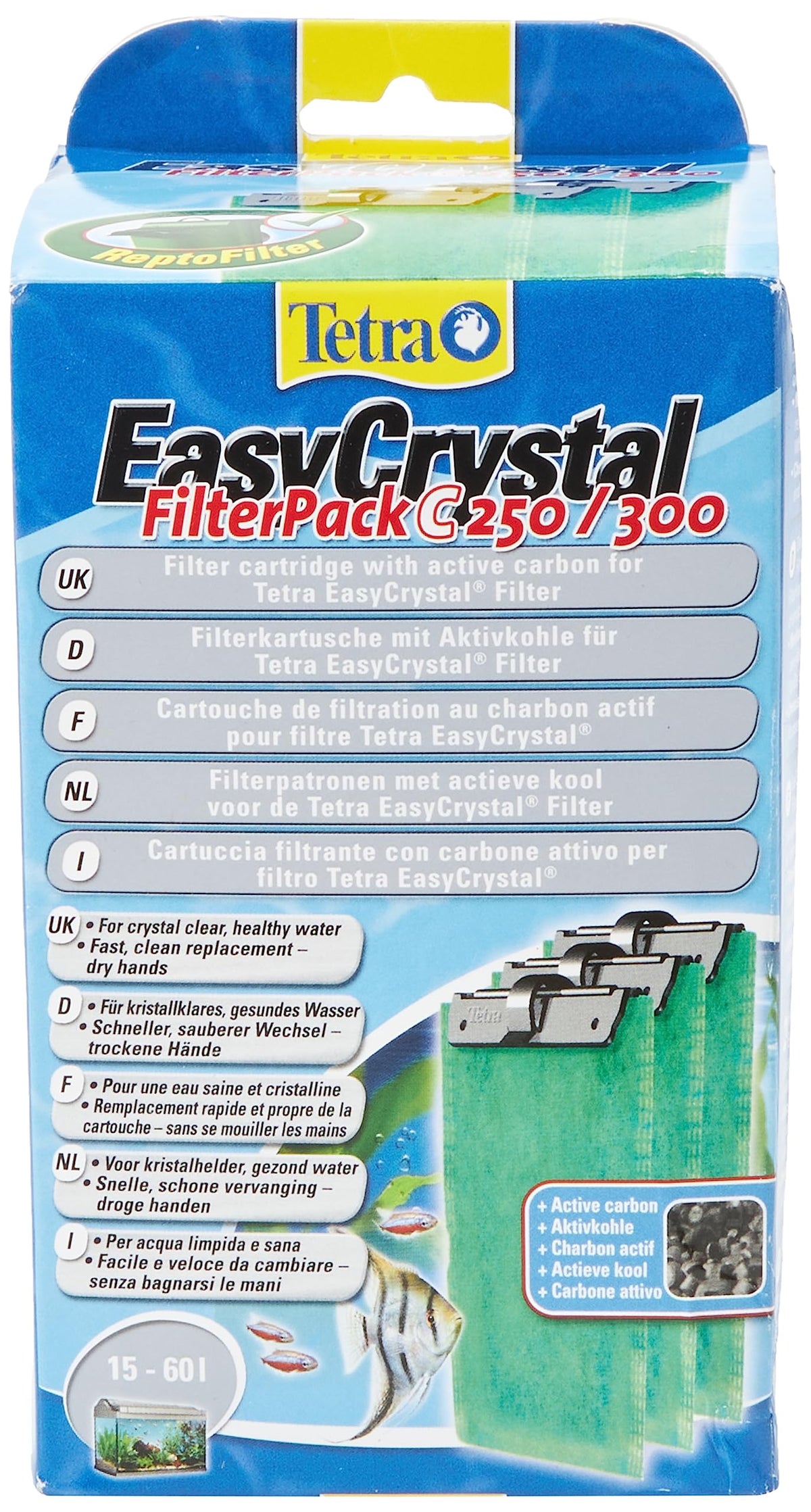 Tetra Easycrystal Filter Pak With Carbon 3Pk - 58788