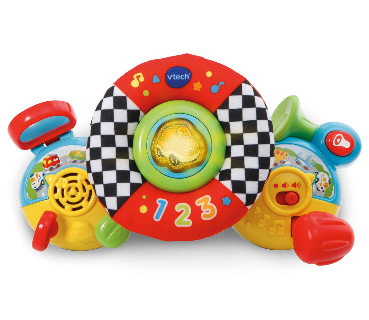 VTech 80-192522 TUT Buggy Steering Wheel Stroller Toy with Fastening Strips Driving Simulator Teaching New Words and Road Safety, Ride, Assorted, ÃƒÆ’Ã†â€™Ãƒâ€ Ã¢â‚¬â„¢ÃƒÆ’Ã¢â‚¬Â ÃƒÂ¢Ã¢â€šÂ¬Ã¢â€žÂ¢ÃƒÆ’Ã†â€™ÃƒÂ¢Ã¢â€šÂ¬Ã‚Â¦ÃƒÆ’Ã¢â‚¬Å¡Ãƒâ€šÃ‚Â¡nica