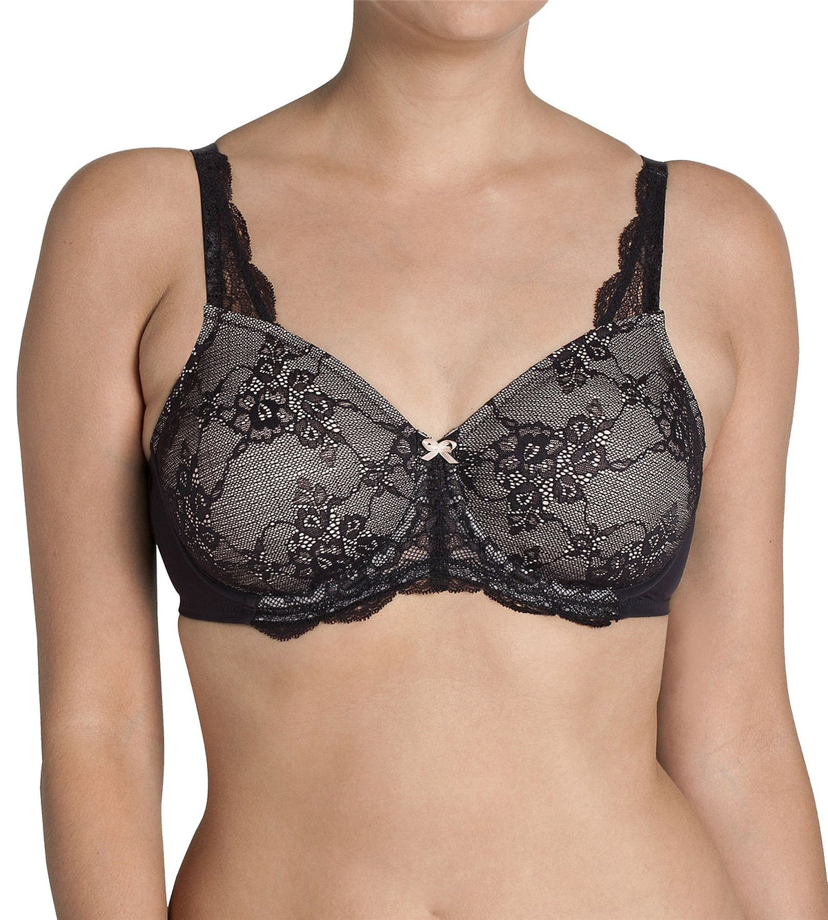 Triumph Women's Contouring Sensation Minimizing Bra, Black, 38D