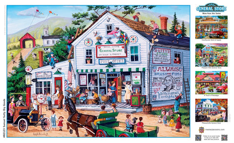 Masterpieces 1000 Piece Jigsaw Puzzle for Adults, Family, Or Kids - Samuel Sutty Dry Goods - 19.25"x26.75"