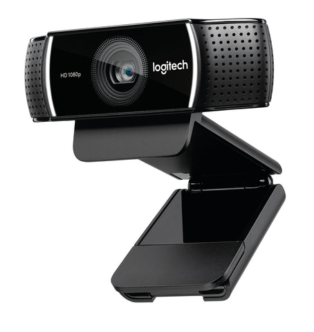 Logitech 1080p Pro Stream Webcam for HD Video Streaming and Recording at 1080p 30FPS (Renewed)