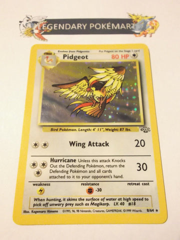 Pidgeot Holofoil - Jungle - 8 [Toy]