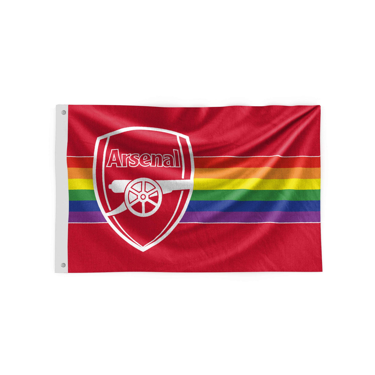 FOCO Arsenal FC Rainbow 5x3 Flag