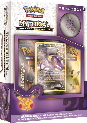 Pokemon TCG: Genesect Mythical Pin Collection