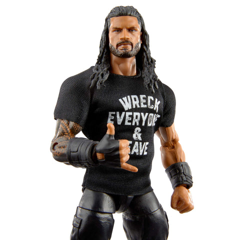 WWE Roman Reigns Elite Collection Action Figure, 6-in/15.24-cm Posable Collectible Gift for WWE Fans Ages 8 Years Old & Up