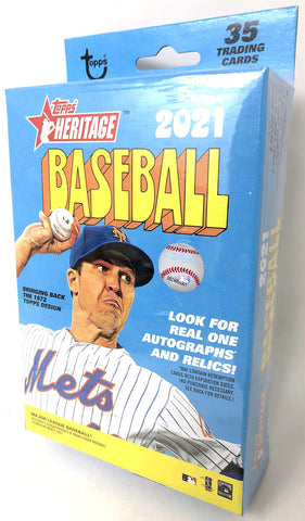 Topps 2021 Heritage Baseball Hanger Pack