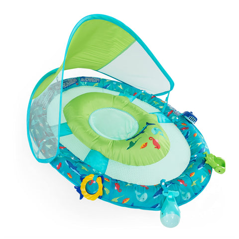 Swimways Sun Canopy Inflatable Infant Spring Float - Splash N Play