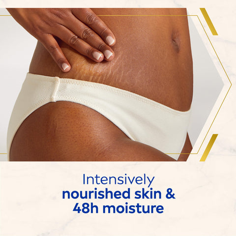 NIVEA Luminous 630 Anti Stretch Marks & Dark Spots Body Cream (200ml), 48-Hour Moisturising Cream Reduces Stretch Marks, Sun Blemishes and Pigment Spots