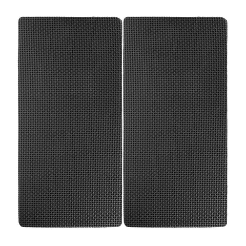 Toddmomy 2Pcs Yoga Knee Pad Cushion Knees Rectangle Elbow Mat for Pilates Exercise Fitness Travel Meditationx Kneeling Balance Floor Pilates Black