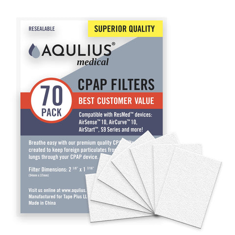 Disposable CPAP Filters (ONE Year Supply) - Fits All ResMed Air 10, Airsense 10, Aircurve 10, S9 Series, Airstart and More!