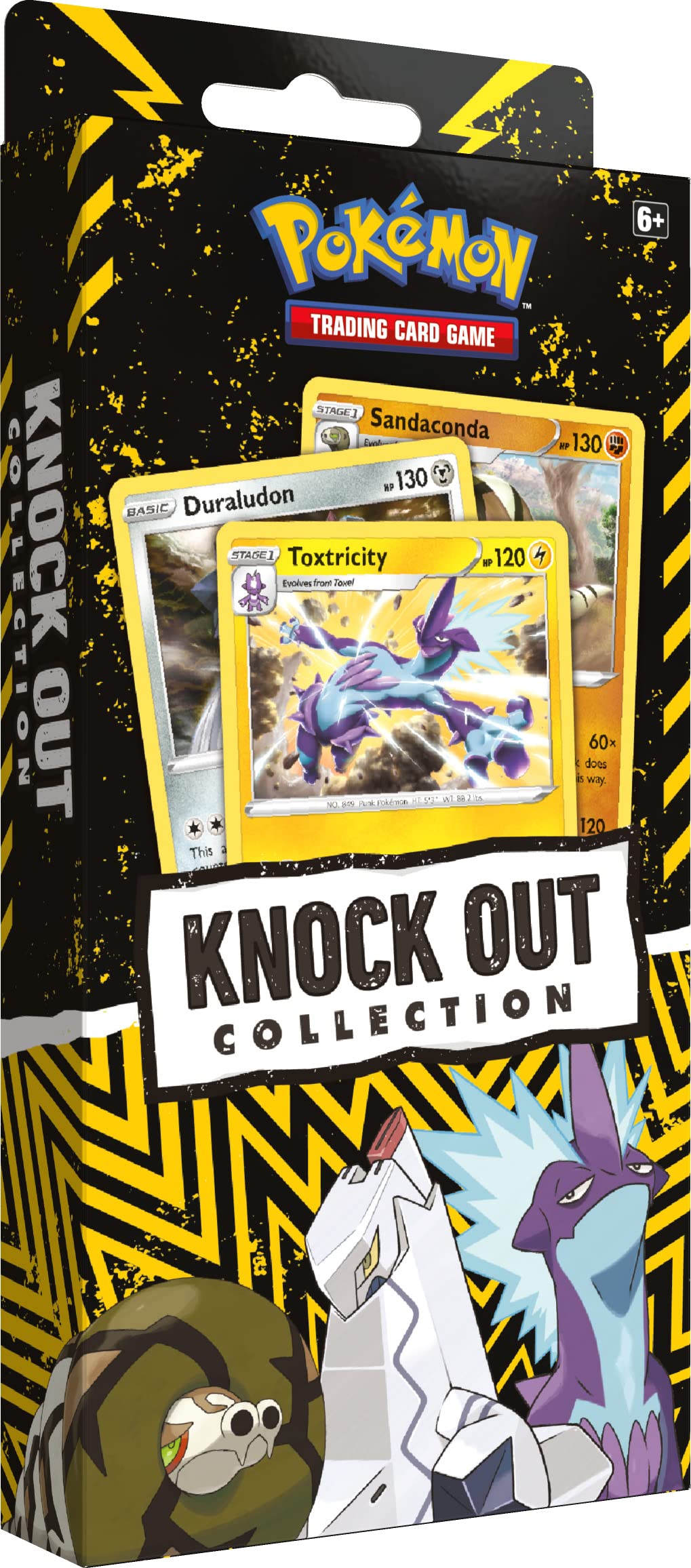 PokÃ©mon TCG: Knockout Collection (Toxtricity, Duraludon & Sandaconda and 2 Booster Packs)