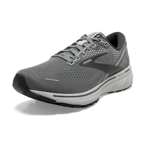 Brooks Men's Ghost 14 Neutral Running Shoe - Grey/Alloy/Oyster - 7 Medium