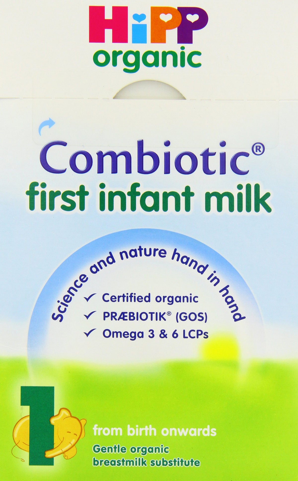 HiPP Organic 1 From Birth Onwards First Infant Milk, 800g