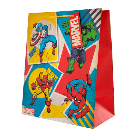 Hallmark Large Multi-Occasion Gift Bag - Fun Marvel Avengers Design