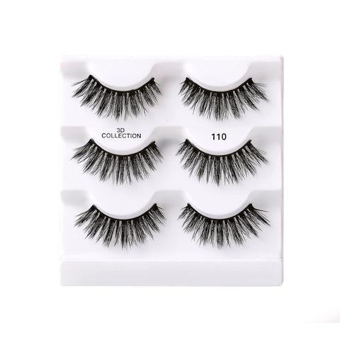 iEnvy False Eyelashes 3 Pairs Fluffy and Natural Multiangle and Volume Faux Mink Lashes (10)