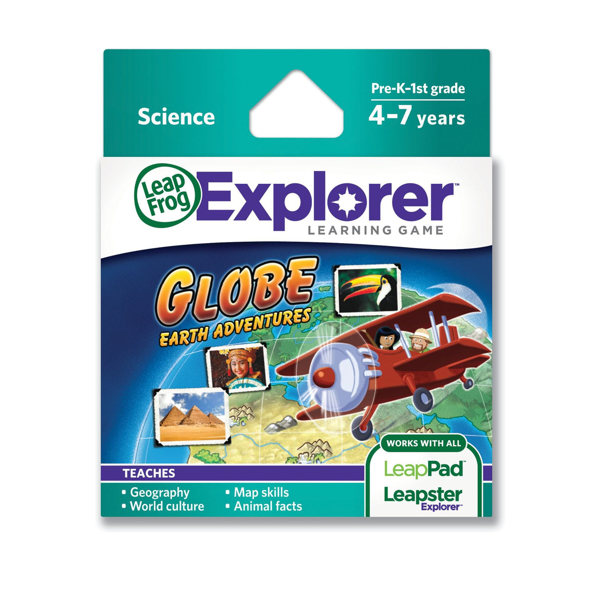 LeapFrog Globe: Earth Adventures Learning Game (works with LeapPad Tablets & LeapsterGS)