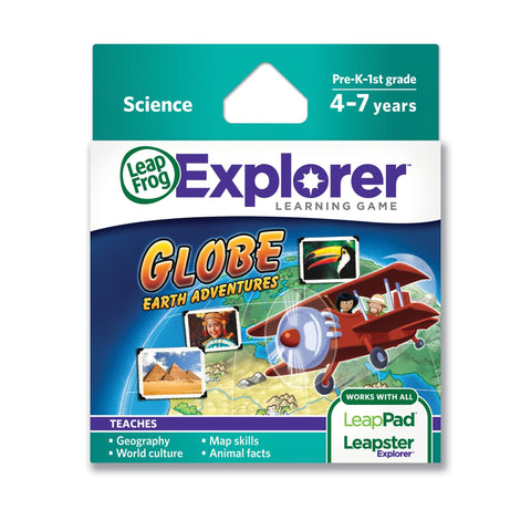 LeapFrog Globe: Earth Adventures Learning Game (works with LeapPad Tablets & LeapsterGS)