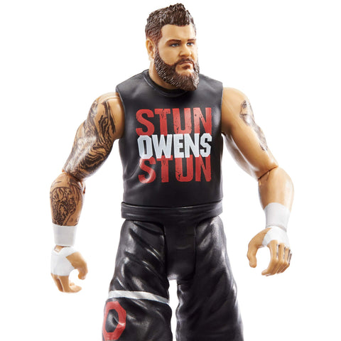 WWE Kevin Owens Action Figure, Posable 6-in Collectible for Ages 6 Years Old & Up