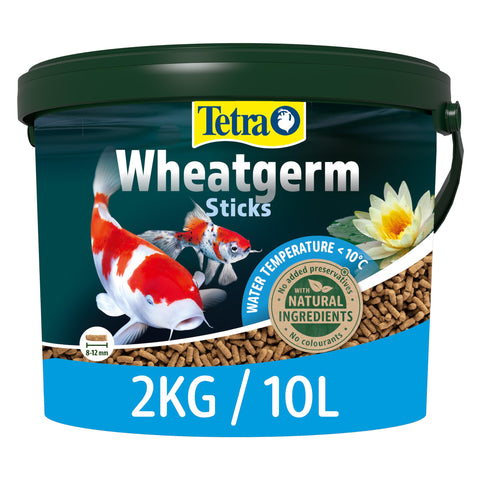 Tetra Wheatgerm Pond Fish Food Sticks 2kg - for cold weather feeding