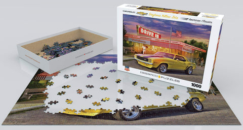 EuroGraphics Daytona Yellow Zeta 1000-Piece Puzzle