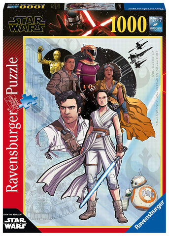 Ravensburger Star Wars IX: The Rise of Skywalker 1000 Piece Jigsaw Puzzle for Adults - 14991 - Every Piece is Unique, Softclick Technology Means Pieces Fit Together Perfectly