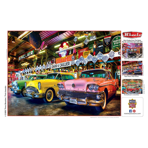 MasterPieces 750 Piece Jigsaw Puzzle for Adults, Family, Or Kids - Three Beauties - 18"x24"