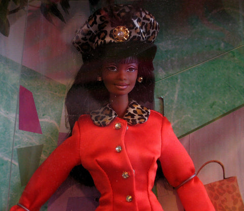 Mattel Tangerine Twist Barbie AA Doll - Collector Edition Fashion Savvy Collection by Kitty Black Perkins (1997)