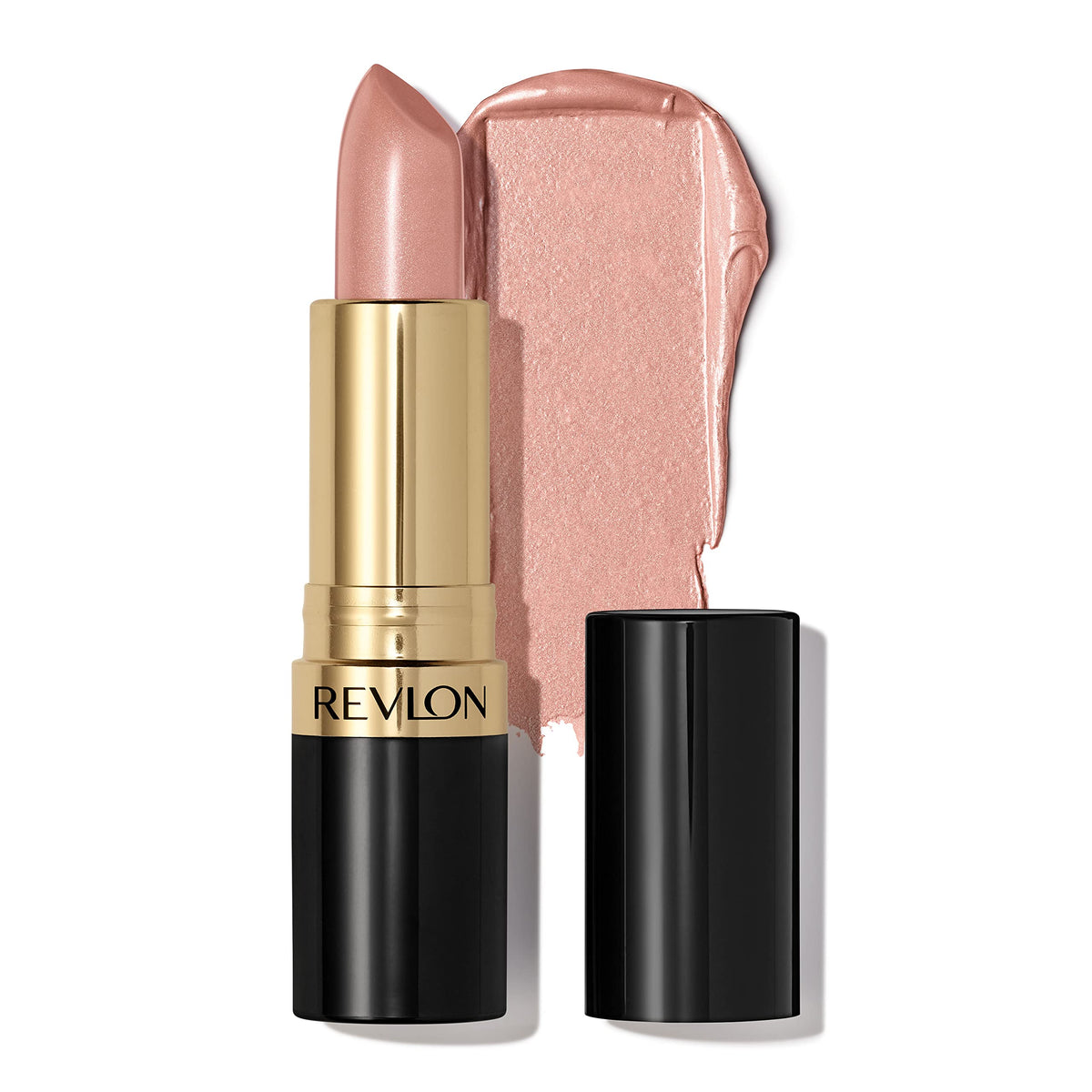 REVLON Lipstick, Super Lustrous Lipstick, Creamy Formula For Soft, Fuller-Looking Lips, Moisturized Feel in Pinks, Sky Line Pink (025) 0.15 oz