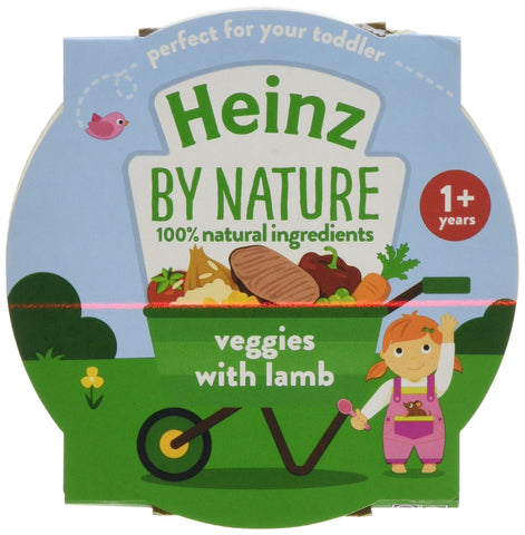 Heinz Little Kidz Tender Lamb with Veggies Tray, 230 g (Pack of 5)