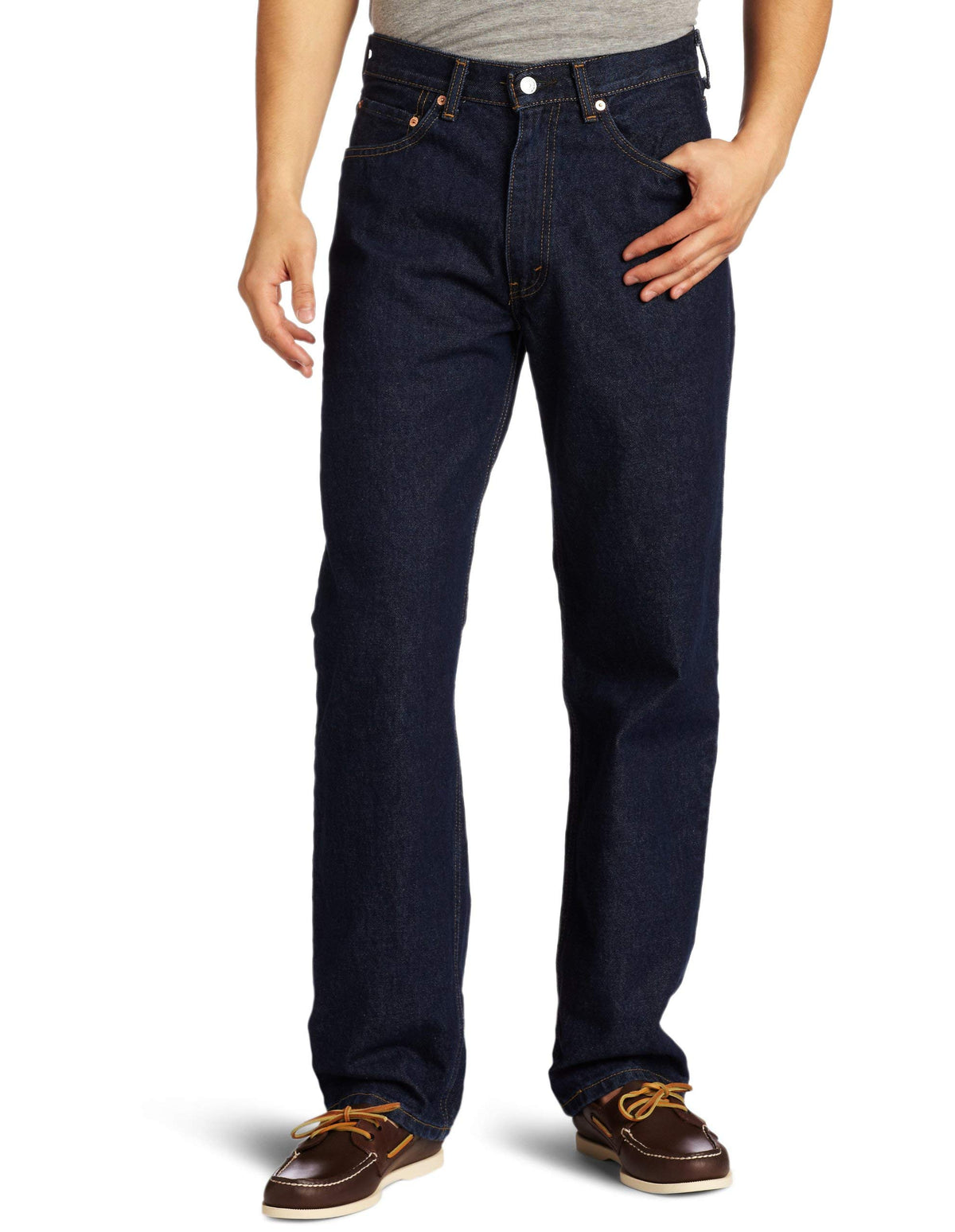 Levi's Men's 550 Relaxed Fit Jeans (Also Available in Big & Tall), Rinse-Stretch, 32W x 32L