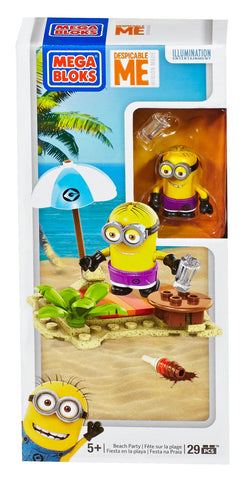 Mega Bloks Despicable Me Beach Party Set